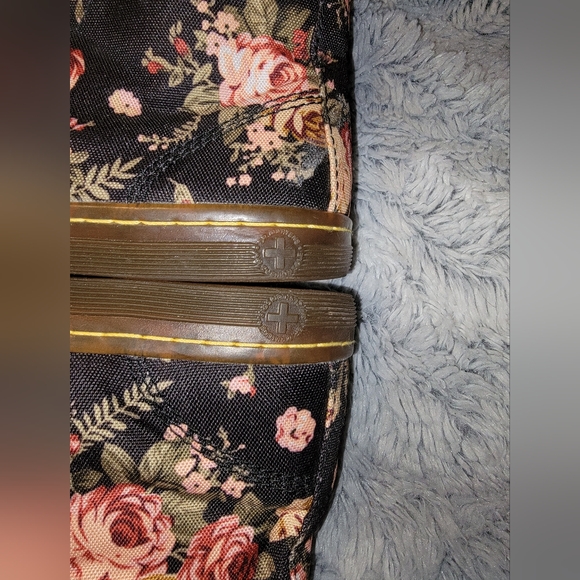 Dr. Martens Air Wair Bouncing Soles Floral Canvas Size 8 - Picture 2 of 6